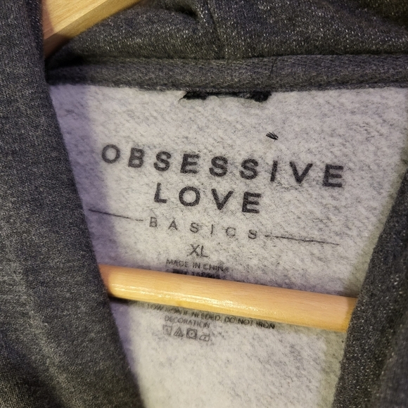 Obsesive Love 'Staying Alive' hoodie sweater - Picture 3 of 6